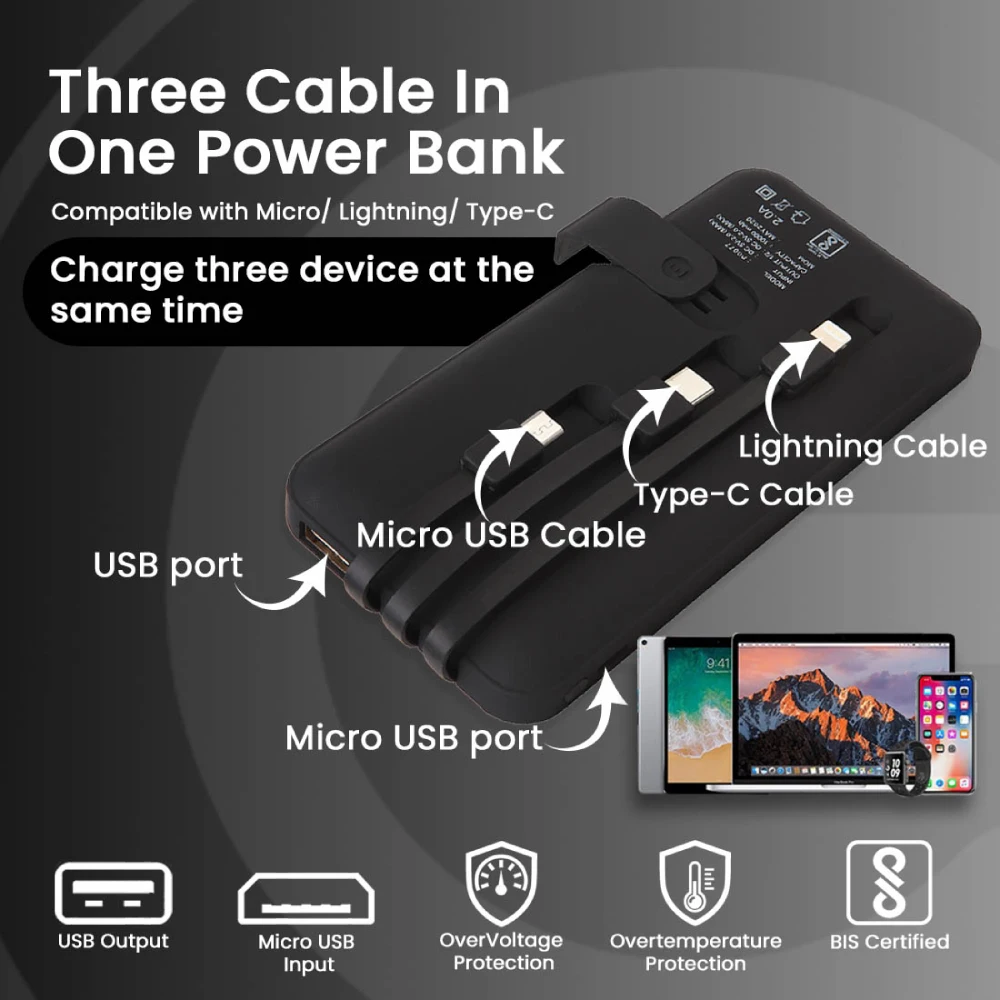 EVM Power Bank 10000 mAh (Encase P0077) view 4